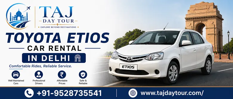Toyota Etios Car Rental in Delhi